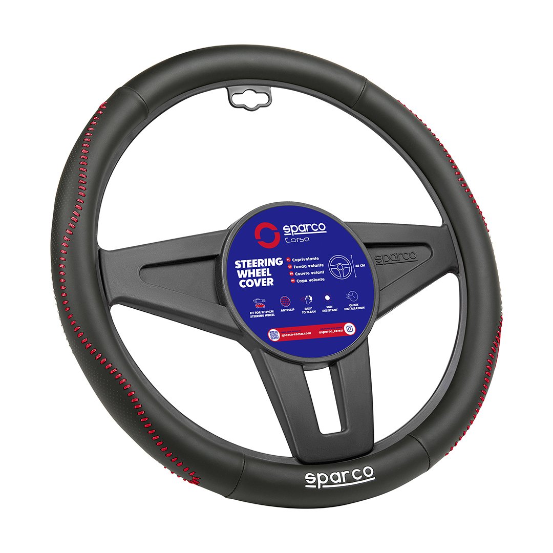 Sparco Cubre Volante Sps134rd Rojo