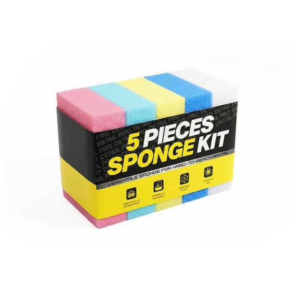 Esponja Kit De 5 Piezas Detailpro