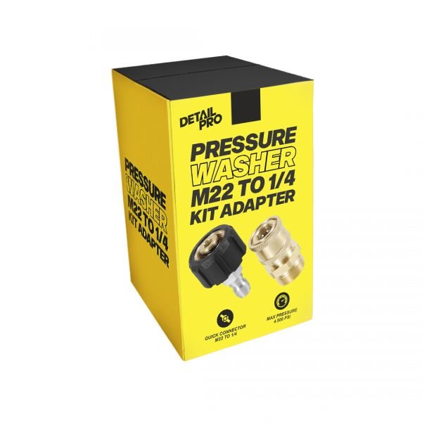 Kit Adaptador Hidro M22 A 1/4 Detailpro