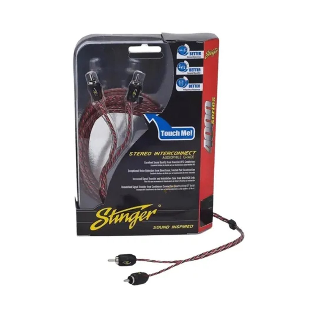 Stinger Cable RCA 5MTS Serie 4000