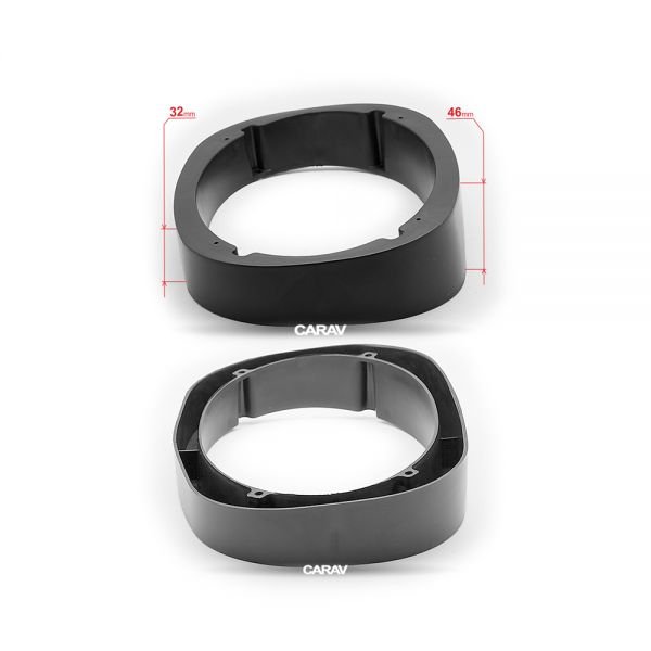 Soporte Parlantes 6X9 Universal Curvo 14-050