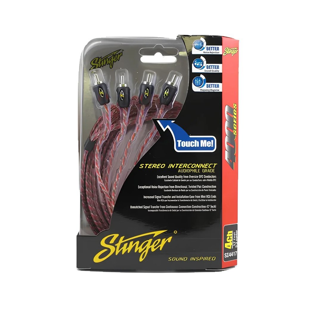 Stinger Cable RCA 5MTS 4 RCA
