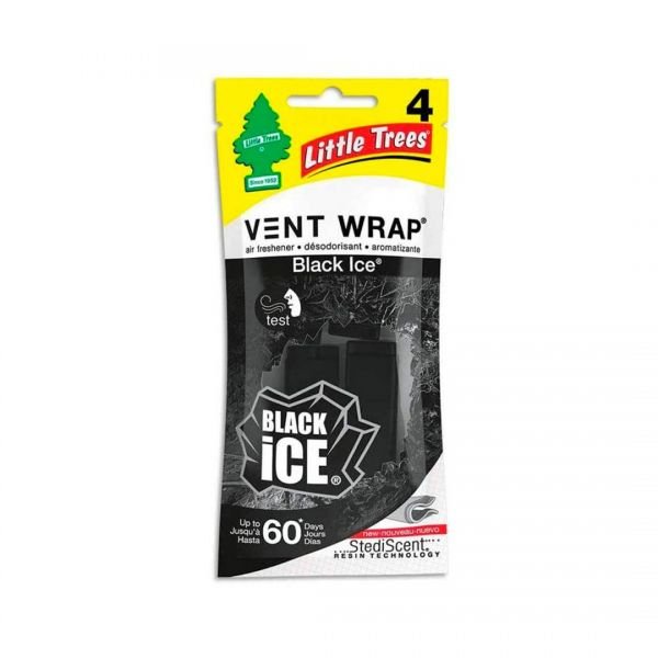 Little Tree Vent Wrap Black Ice