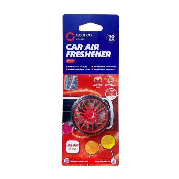 Aromatizante Sparco Rueda Lollipop